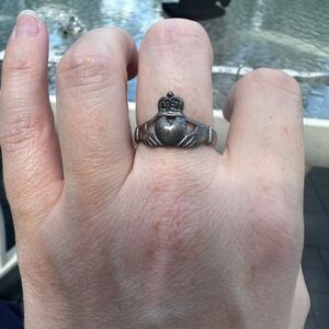 Silver Claddagh Ring